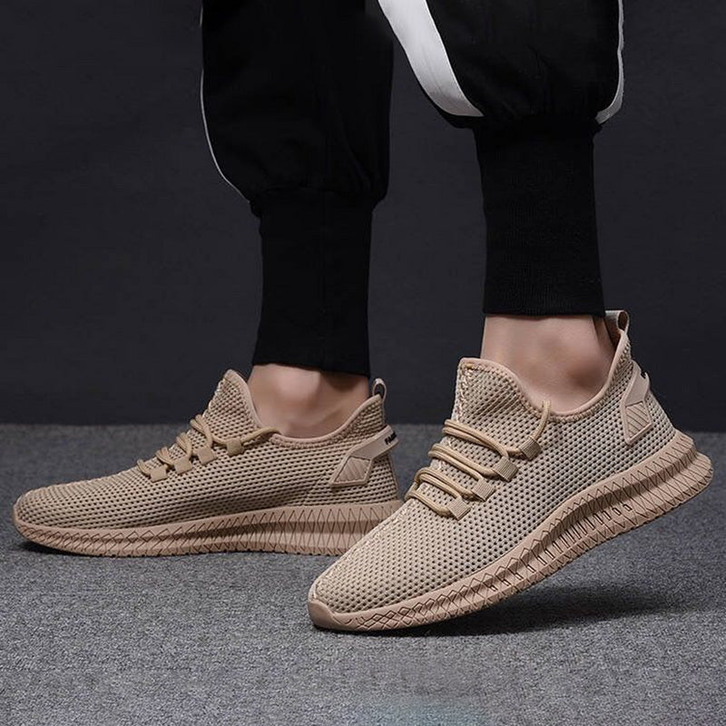 Męskie Oddychające Sneakersy Biegowe | Lekka Podeszwa