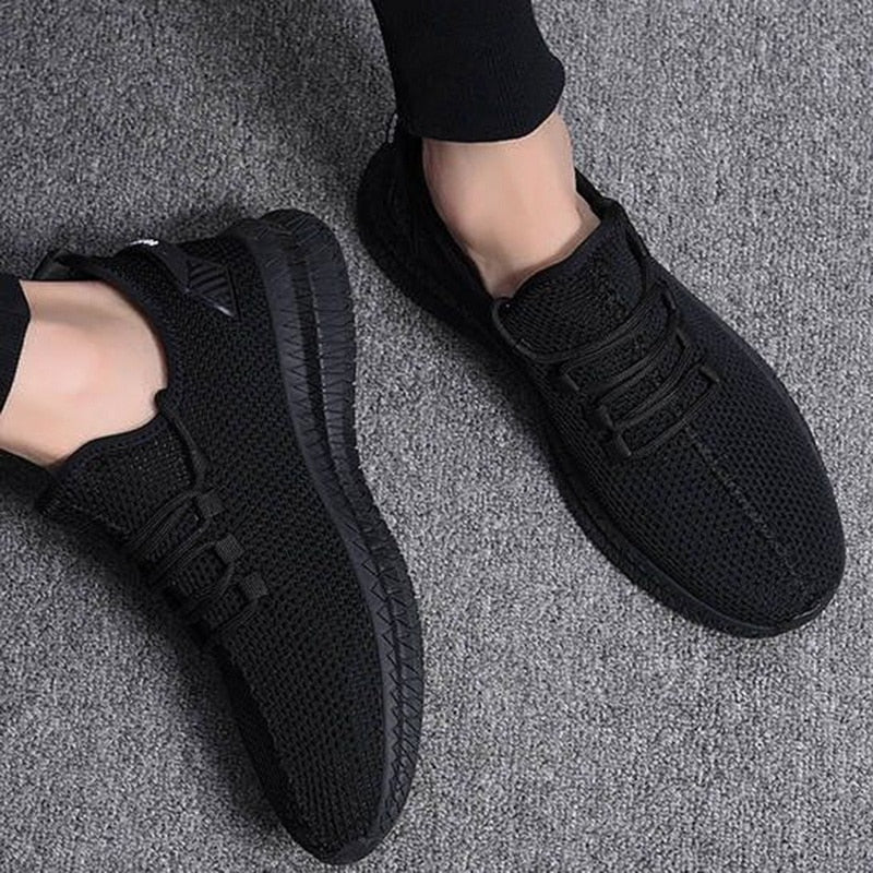 Męskie Oddychające Sneakersy Biegowe | Lekka Podeszwa