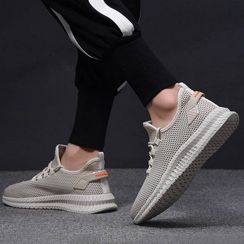 Męskie Oddychające Sneakersy Biegowe | Lekka Podeszwa