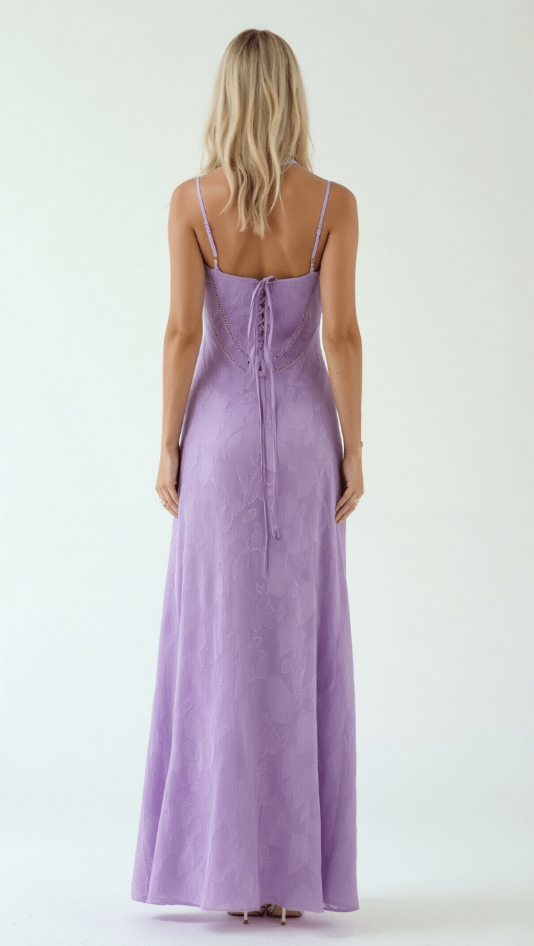 Damska Sukienka Wieczorowa Maxi | Ramiączka Spaghetti