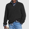 Męski Sweter z Ćwierć Zamkiem | Casual Pullover
