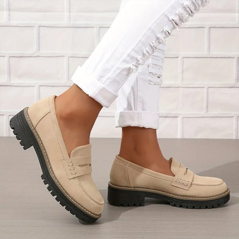 Damskie ortopedyczne loafersy | Antypoślizgowe