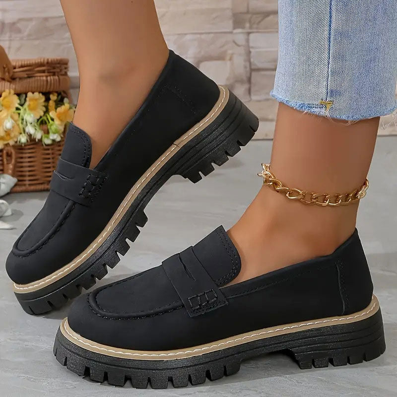Damskie ortopedyczne loafersy | Antypoślizgowe