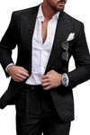 Męski garnitur slim fit | 2-częściowy