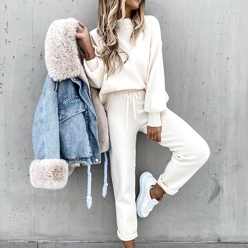 Damski zestaw dresowy z dwóch części | Styl casual